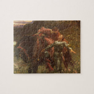 Puzzle La Belle Dame sans Merci par Sir Frank Dicksee