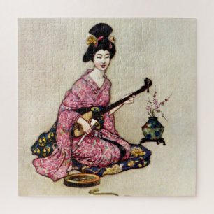 Puzzle « La Belle Danseuse de Yedo » par Warwick Goble