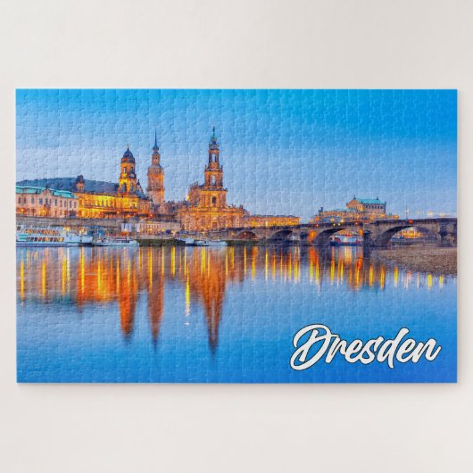 Puzzle La belle Dresde, Allemagne (Horizontal)