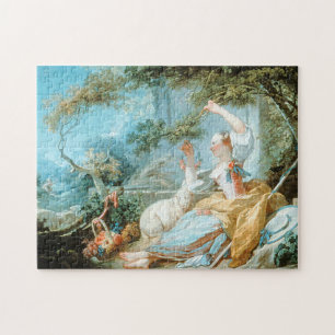 Puzzle La bergère de Jean Honore Fragonard