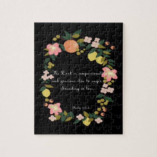 Puzzle La bible exprime l'art en vers - 163:8 de psaume (Vertical)