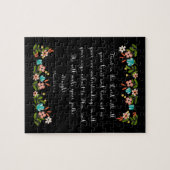 Puzzle La bible exprime l'art en vers - 3:5 de proverbes (Horizontal)