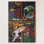 Puzzle La bibliothèque d'Imaginaires Wizards (Vertical)