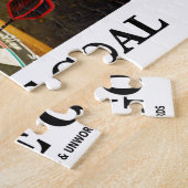 Puzzle La boudine est le but (trois dards sur la cible) (Côté)