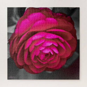 Puzzle La Camélia rose