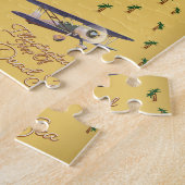 Puzzle La carte ancienne de la mer Morte (Côté)