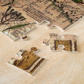 Puzzle la carte d'Asie du Sud-Est hictoric la plus (Côté)