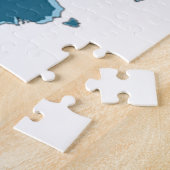 Puzzle La carte du monde réel (Côté)