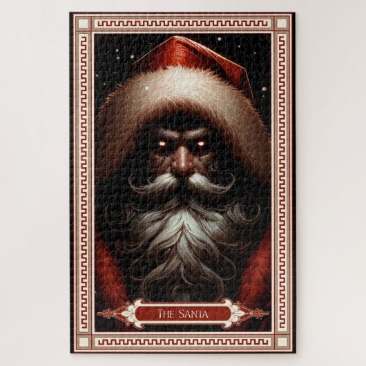 Puzzle La carte Père Noël Tarot (Vertical)