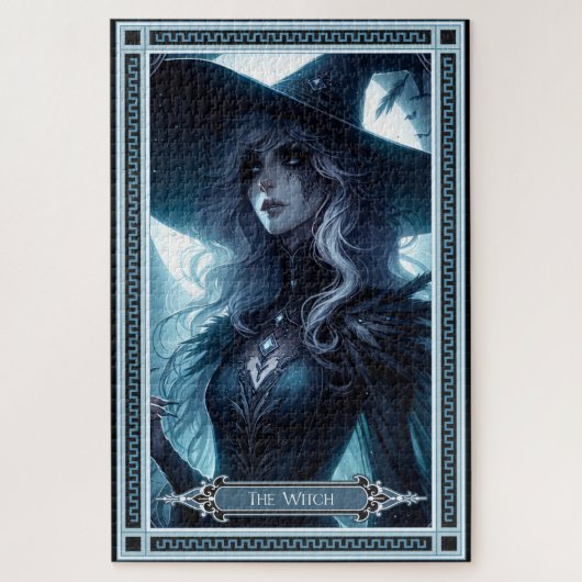 Puzzle La carte Tarot de sorcière (Vertical)