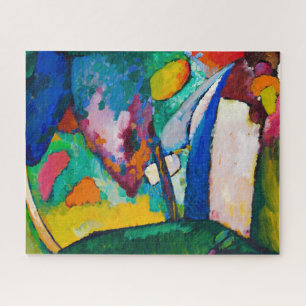Puzzle La cascade, 1909 par Wassily Kandinsky
