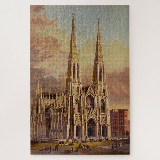 Puzzle La cathédrale Saint-Patrick dans le Midtown Manhat (Vertical)