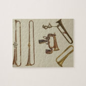 Puzzle La cavalerie sonnent de la trompette, une bugle, (Horizontal)