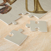 Puzzle La cavalerie sonnent de la trompette, une bugle, (Côté)