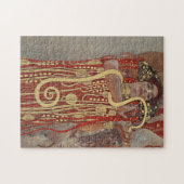 Puzzle La célèbre peinture Hygieia de Gustav Klimt. (Horizontal)