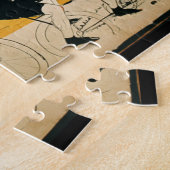 Puzzle "La chaîne de Simpson", Paris (litho de couleur) (Côté)