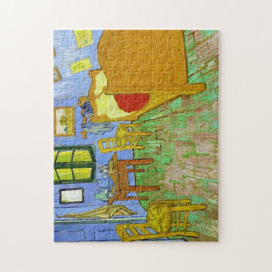 Puzzle La chambre à coucher de Vincent dans Arles par (Vertical)