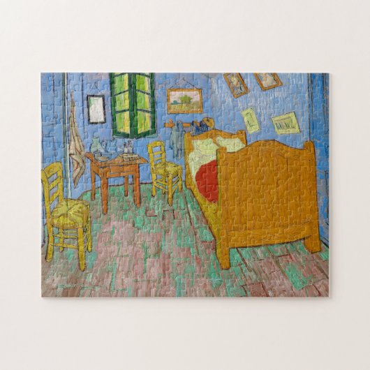 Puzzle La chambre de Vincent Van Gogh (1889) (Horizontal)