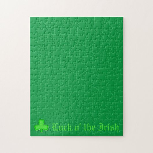 Puzzle La chance de l'Irish Green Frustrant (Vertical)