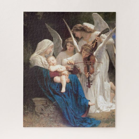 Puzzle La "Chanson des anges" de Bouguereau (Vertical)