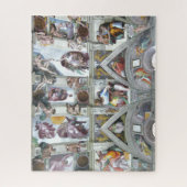 Puzzle LA CHAPELLE SISTINE PLAFOND Vatican Rome (Vertical)