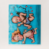 Puzzle La chasse de Cupidon (Vertical)