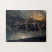 Puzzle La chasse sauvage d'Odin, 1872 par Peter Nicolai A (Horizontal)