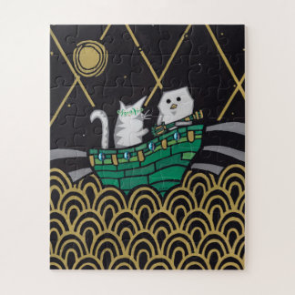 Puzzle La Chouette et le chat