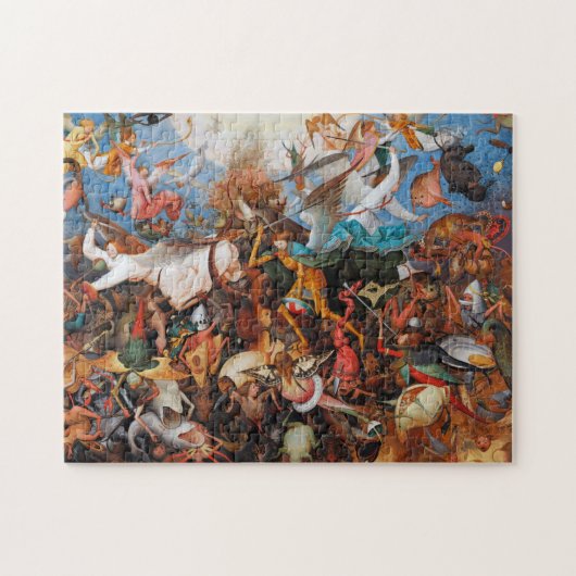 Puzzle La chute des anges rebelles, Pieter Bruegel (Horizontal)