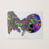 Puzzle La cigarette calavera de VanGogh (Horizontal)