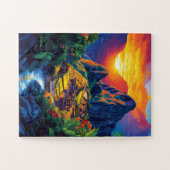 Puzzle La citadelle de Machu Picchu Inca, Pérou. (Horizontal)