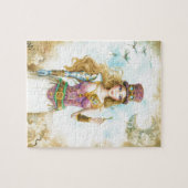 Puzzle "La clé", fille de Steampunk (Horizontal)