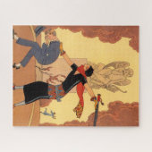 Puzzle La Colere par George Barbier (Horizontal)