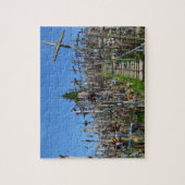 Puzzle La colline des Croix du Nord de la Lituanie (Vertical)