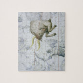 Puzzle La constellation de Taureau, plaquent 2 du 'atlas (Vertical)