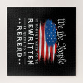 Puzzle La Constitution américaine du drapeau doit être re (Horizontal)