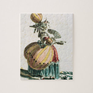 Puzzle La coquette de vol, c.1784 (gravure de couleur)