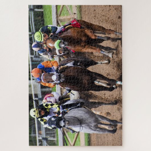 Puzzle La course à cheval (Vertical)