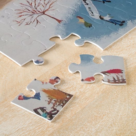 Puzzle La Course Autour De L'Étang (Côté)