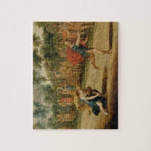 Puzzle La course d'Atalanta et de Hippomenes (huile sur (Vertical)