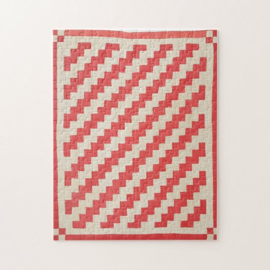 Puzzle La courtepointe Zigzag pour enfant (Vertical)