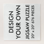 Puzzle La coutume a personnalisé 20" x20" PC de la (Vertical)