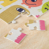 Puzzle La coutume de l'enfant monstre Cute Kawaii (Côté)