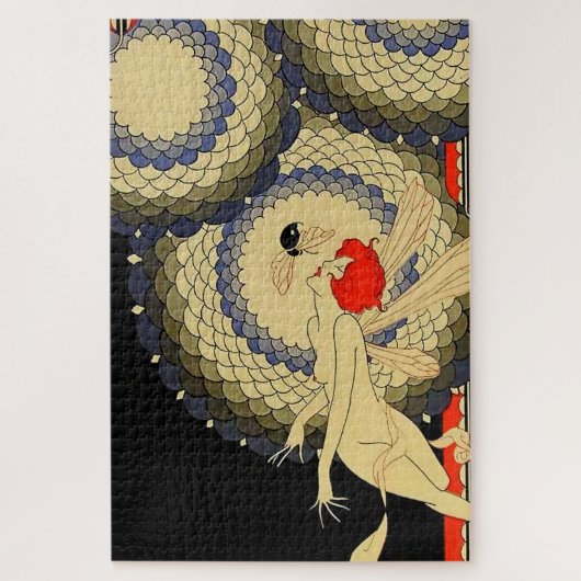 Puzzle La couverture du magazine "L'abeille" par J Carlos (Vertical)