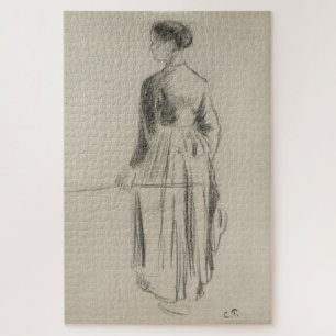 Puzzle La Cowherdess, Éragny 1886 - Camille Pissarro
