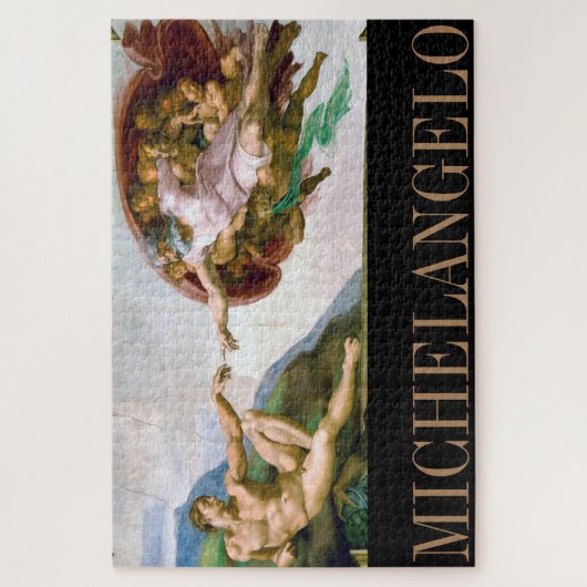 Puzzle La Création d'Adam, Michel-Ange (Vertical)