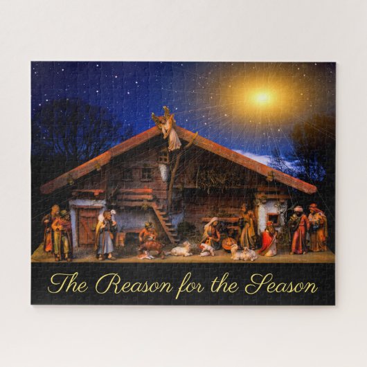 Puzzle La Crèche de la Raison de la Saison (Horizontal)