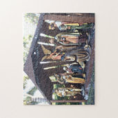 Puzzle La crèche de Noël. Sanibel Est., USA. (Vertical)