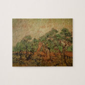 Puzzle La cueillette d'olives par Vincent van Gogh (Horizontal)