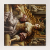 Puzzle La dame au repos (Horizontal)